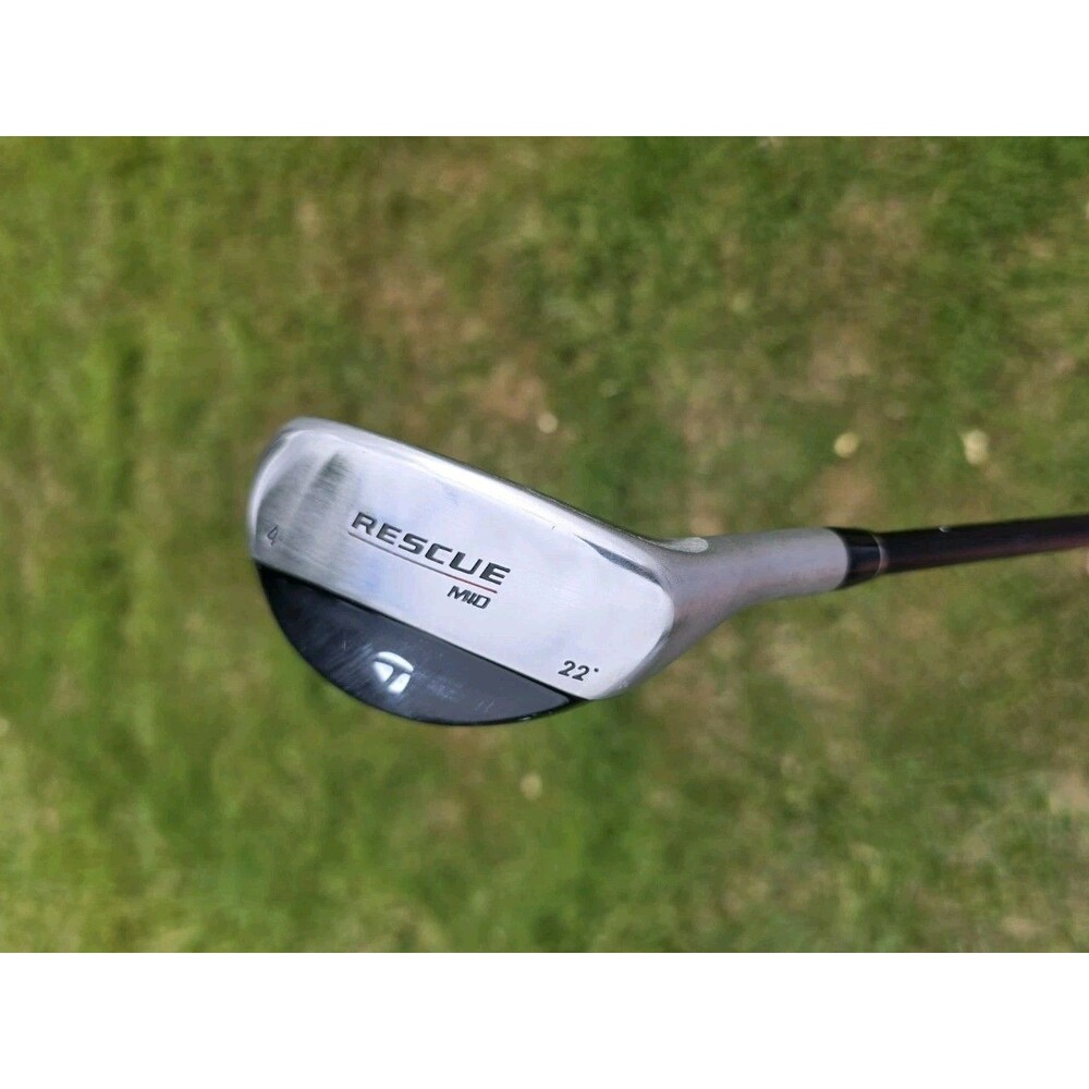 TaylorMade Rescue Mid 4 Hybrid 22* R Flex Ultralite Graphite Shaft RH 40"